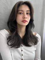 ソヨン 栄2号店(SOYON)&nbsp;黒髪/クラゲヘアー/オリーブグレー/髪質改善/小顔/栄/栄駅/a387