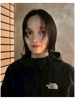 シム 千葉(sim) 千葉駅オリーブグレーココアベージュ小顔