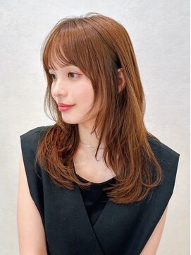 似合わせカット/髪質改善/ハイライトカラー/白髪ぼかし[銀座駅]