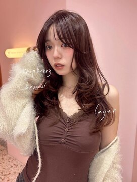 ボタン シブヤ(VOTAN SHIBUYA) ラズベリーブラウンでツヤっぽく♪.・