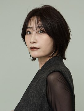 ピークアブー アヴェダ アトレ恵比寿(PEEK-A-BOO AVEDA) 大人レイヤーボブ/20代30代40代50代/岡野亘希