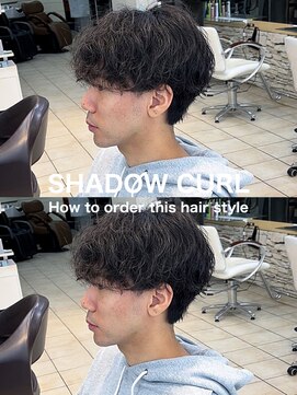 テラス(Terrace by Relato) 無造作シャドウルーズスパイラルマッシュパーマ赤羽メンズパーマ