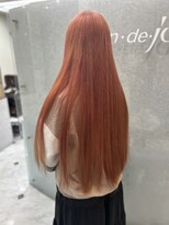 サロン ド ジュン アールグレイ高崎&nbsp;ブリーチ　ペールピンク