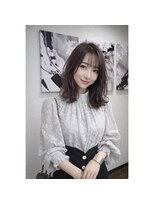 美容室 蓮(REN)&nbsp;切りっぱなしセミディ