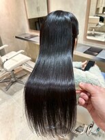 ジェコ ヴェール 祐天寺(gecko.vert) 髪質改善/ストレートロング/地毛風グレージュ