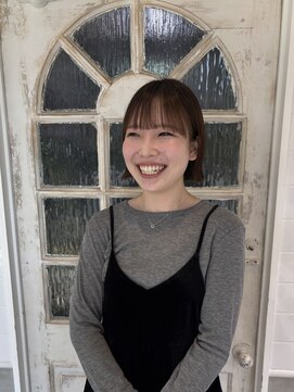 Folklore【フォークロア】翠町支店 《髪質改善サロン》 切りっぱなしボブ/ミニボブ/髪質改善トリートメント