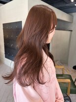 ヘアー アイス ルーチェ(HAIR ICI LUCE) 人気!ブリーチなしウォームブラウンピンクブラウン/中西