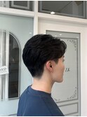 無造作に作るニュアンスパーマ