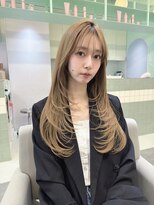 アール 横浜(R)&nbsp;大人可愛いレイヤー×ミルクティーベージュ