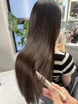 バディ 中野駅前店(BUDDY)&nbsp;抜け感たっぷりヌーディベージュ【中野美容室】