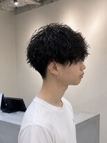 ユニ 江坂(Uni.)&nbsp;ツイストスパイラルパーマ　メンズマッシュ　マッシュパーマ