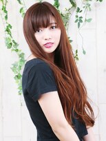 美容室クローバー 新小岩店(clover)&nbsp;ニュアンスカールのナチュラルロング【新小岩】