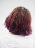 大人のグラデーション×バイオレット
