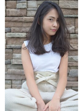 テイクケアオアレナータ(TAKE CARE OR RENATA) 【RENATA】グレーアッシュ☆巻き髪風パーマ