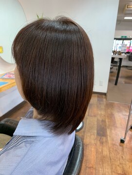 ヘアーアンドスパ ベアーズ 2 前上がりボブ