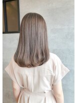 ナチュラルに決まる縮毛矯正。