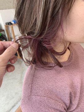 リサリサ(LISA LISA) インナーピンクアッシュ