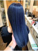 #ブルーカラー #韓国カラー #ロング #ミディアム