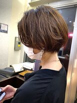 ヘアメイクヒール&nbsp;八戸【♪最新♪】☆天使のサイドバングショート☆20代/30代/40代