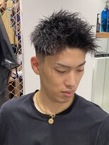 ドルクス 日本橋(Dorcus)&nbsp;東京バーバー日本橋フェードショートツイストジェットモヒカン