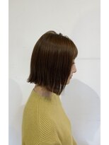 ヘアートラム(HAIR TRAm.)&nbsp;前下がり切りっぱなしボブ