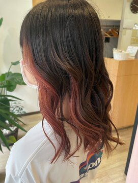 ジータヘアデザイン 立会川店(GHITA hair design) インナーカラー