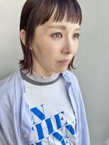 ヘアー アイス 御器所本店(HAIR ICI) 30代40代外ハネボブオン眉ボブ脱白髪染め白髪ぼかしハイライト