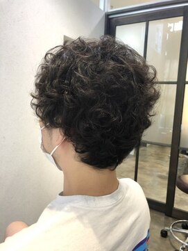 アリアバイエクラート 池袋店(ARiA by ECLART) ツイストスパイラルパーマ無造作マッシュパーマショート