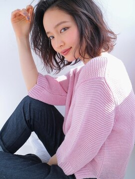 ソヨン 豊田土橋2号店(SOYON) フレンチボブ　ニュアンスカール　暖色系カラー