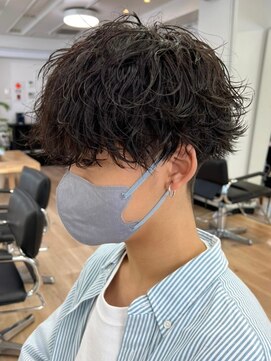 グッドタイムエフティフィフス 横浜西口(GoodTimes ft.fifth) ツイストスパイラルパーマ波巻きスパイラル刈り上げマッシュ