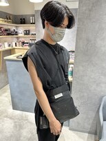 フレームプラス 御堂筋難波店(FRAME +)&nbsp;メンズカット　前下がりショート