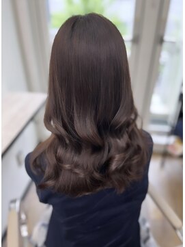 ナンバー ブラオ 名古屋栄(N° blao) チョコレートブラウン/韓国艶カラー