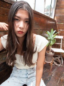 ポイントファイブバイソレイユ 小松店.5 by SOLEIL) ナチュラルロング