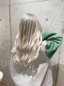 ジュジュル 稲毛本店(jujur) ホワイトカラー/デザインカラー/シルキーベージュ