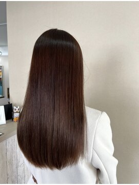 ヘアーアートミュージアム(Hair Art Museum) ココアブラウン/ストレート/トキオトリートメント　12/3