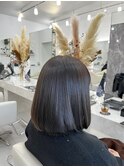 《AO hair》オリーブブラウン×髪質改善