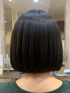 レガロヘアーデザイン(Regalo hair design) 縮毛矯正×切りっぱなしボブ