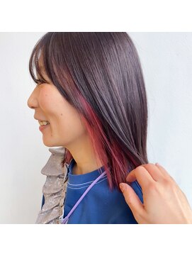 ティフ(TIF) ピンクインナーカラー♪