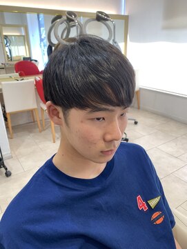 アッシュ 千歳烏山店(Ash) メンズ　ナチュラル縮毛矯正　自然な仕上がり