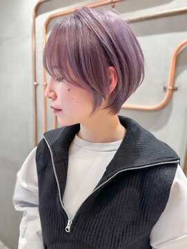 ロンド エスポワール 錦糸町(Lond espoir) 武井俊樹/ショートカット美髪シアカラーカールヘア