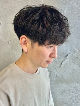 ニアウ 高崎店(Niau) シャドウパーマメンズパーマメンズマッシュメンズパーマ高崎群馬