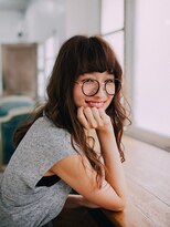 アゲート(Agate)&nbsp;【錦糸町美容院Agate】ミルクティーアッシュで大人波巻きk