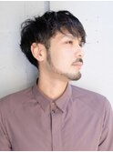 マッシュ/ニュアンスパーマ/ダークアッシュ/ベリーショート