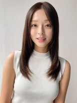 エトラ 渋谷店(etora)&nbsp;前髪 アンブレラカラー こなれミディ イメチェン ウェーブパーマ