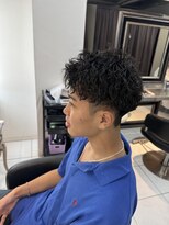 アイズ 海老名(AIZU)&nbsp;ツイストスパイラルパーマ　ツイストパーマ　メンズパーマ　眉毛