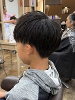 アルターリール(aL ter Rire) ダークアッシュ/ニュアンスパーマ/韓国マッシュ/杉田花乃