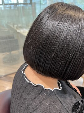 ファースト 仙台店(first) 重め顎ラインボブ