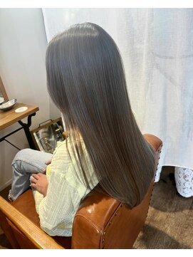 アーブル ヘアーアンドメイク(ARBRE) ハイライト髪質改善トリートメントブリーチダブルカラー