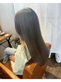 ハイライト髪質改善トリートメントブリーチダブルカラー