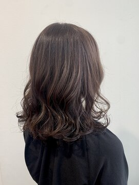 ランプヘアーデザイン(LAMP HAIR DESIGN) 【堀田 奈穂】コテ巻きカールスタイル/ミディアム/